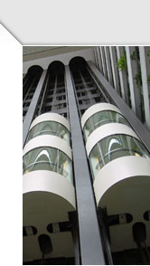 Szyby panoramicznych wind